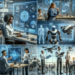 Explore how AI integration revolutionizes workplace efficiency with ultra-realistic visuals.